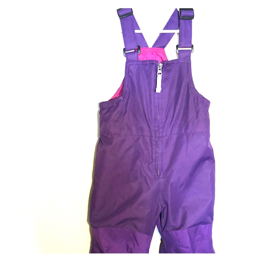 Land's End Toddler Girls Squall Snow Pants w/bib